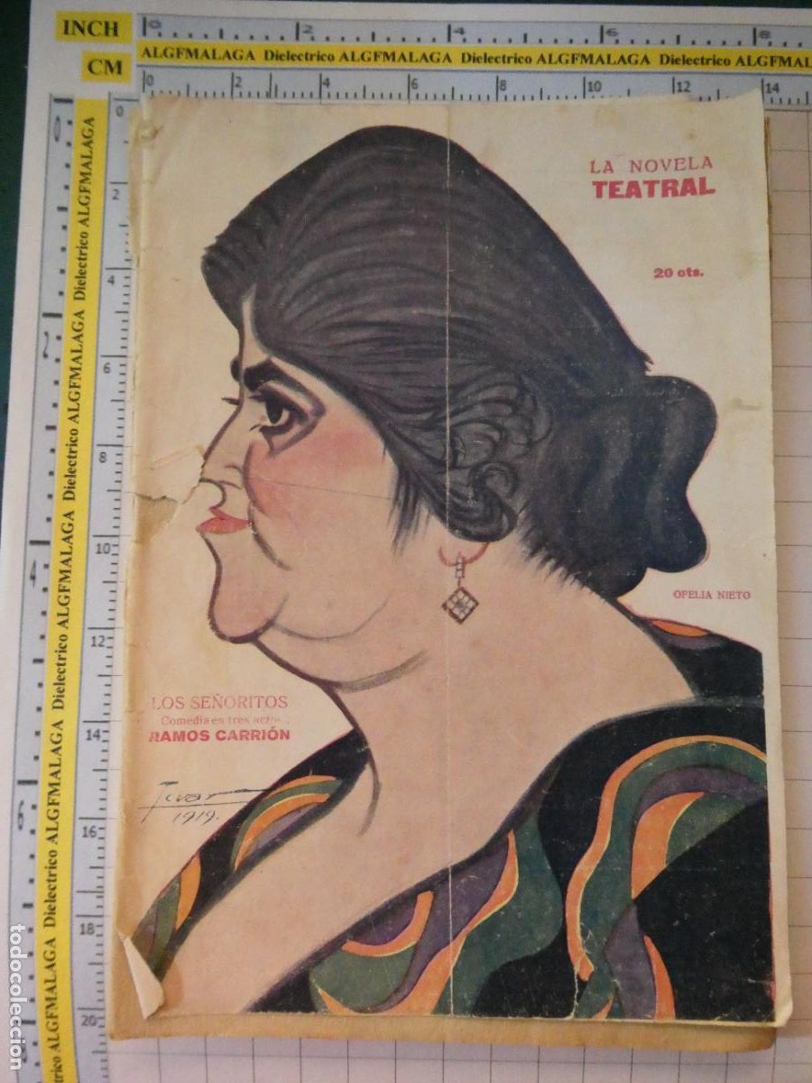 Coleccionismo de revistas y peri&oacute;dicos: ANTIGUA REVISTA LITERARIA. LA NOVELA TEATRAL. LOS SE&Ntilde;ORITOS RAMOS CARRI&Oacute;N OFELIA NIETO