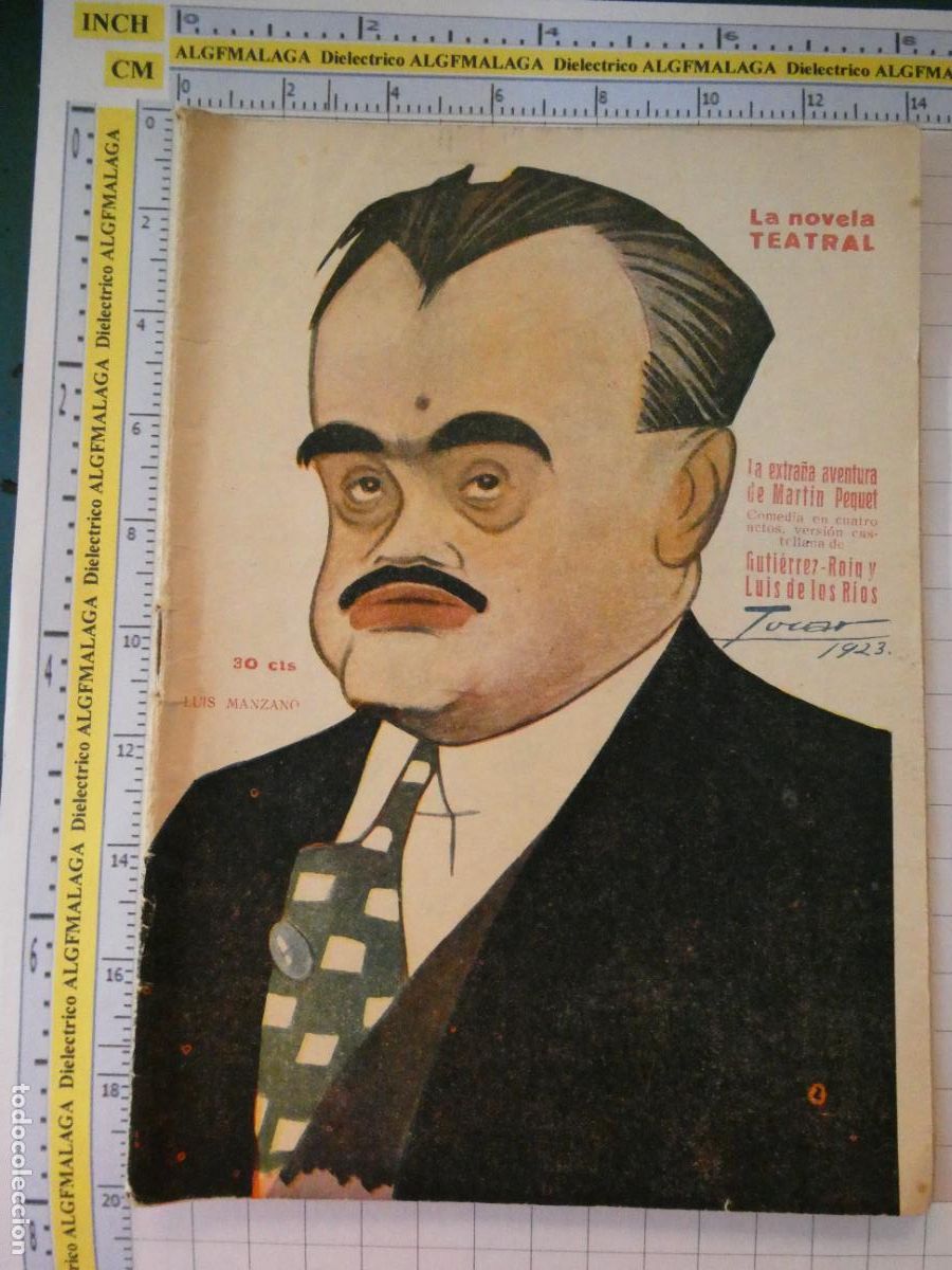 Coleccionismo de revistas y peri&oacute;dicos: ANTIGUA REVISTA LITERARIA. LA NOVELA TEATRAL. LA EXTRA&Ntilde;A AVENTURA DE MART&Iacute;N PEQUET GUTIERREZ ROIG