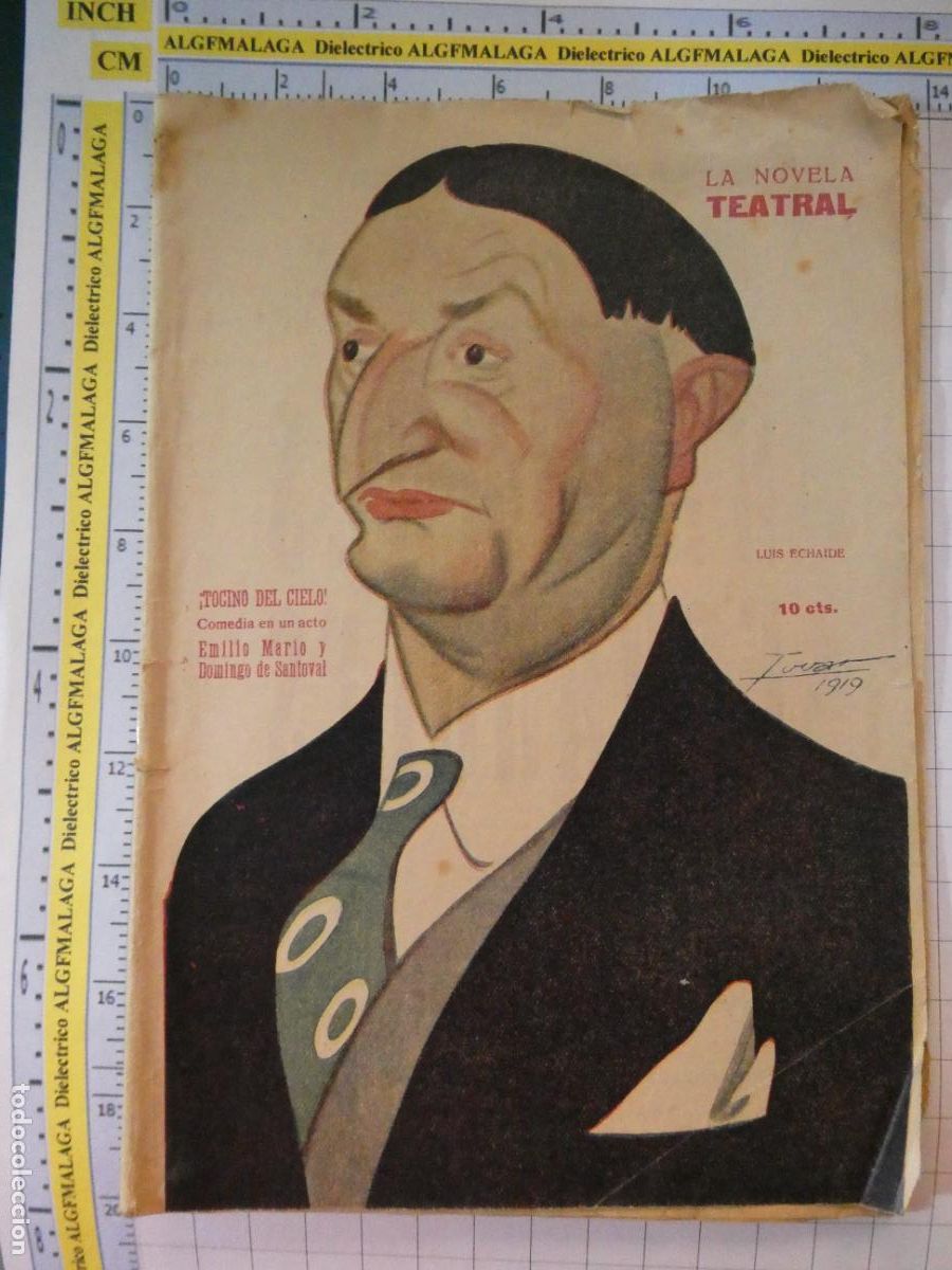Coleccionismo de revistas y peri&oacute;dicos: ANTIGUA REVISTA LITERARIA. LA NOVELA TEATRAL. TOCINO DEL CIELO EMILIO MARIO Y DOMINGO SANDOVAL