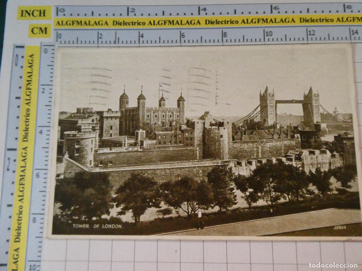 Coleccionismo de revistas y peri&oacute;dicos: ANTIGUA POSTAL REINO UNIDO. LONDRES LONDON. TOWER OF LONDON. 2804