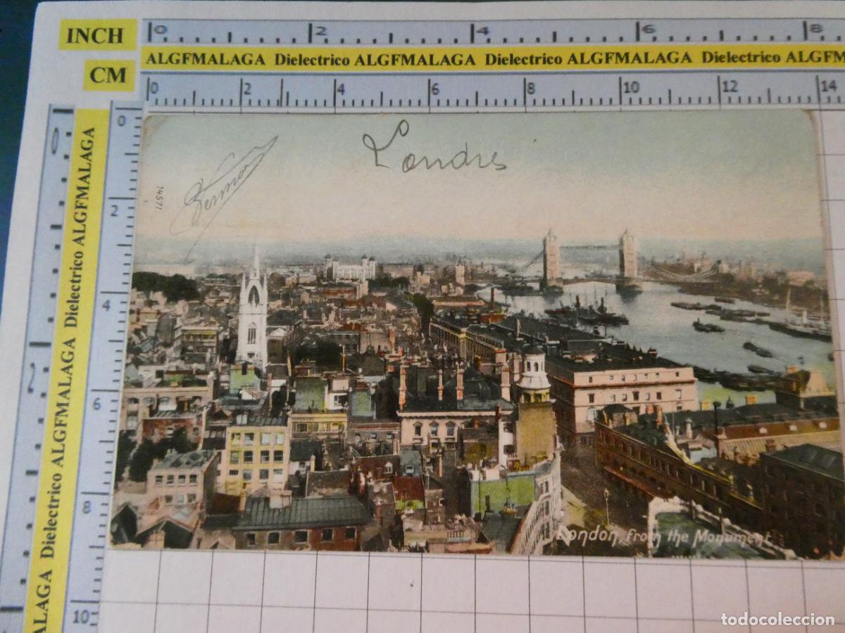 Coleccionismo de revistas y peri&oacute;dicos: ANTIGUA POSTAL REINO UNIDO. LONDRES LONDON. PANOR&Aacute;MICA. 2811