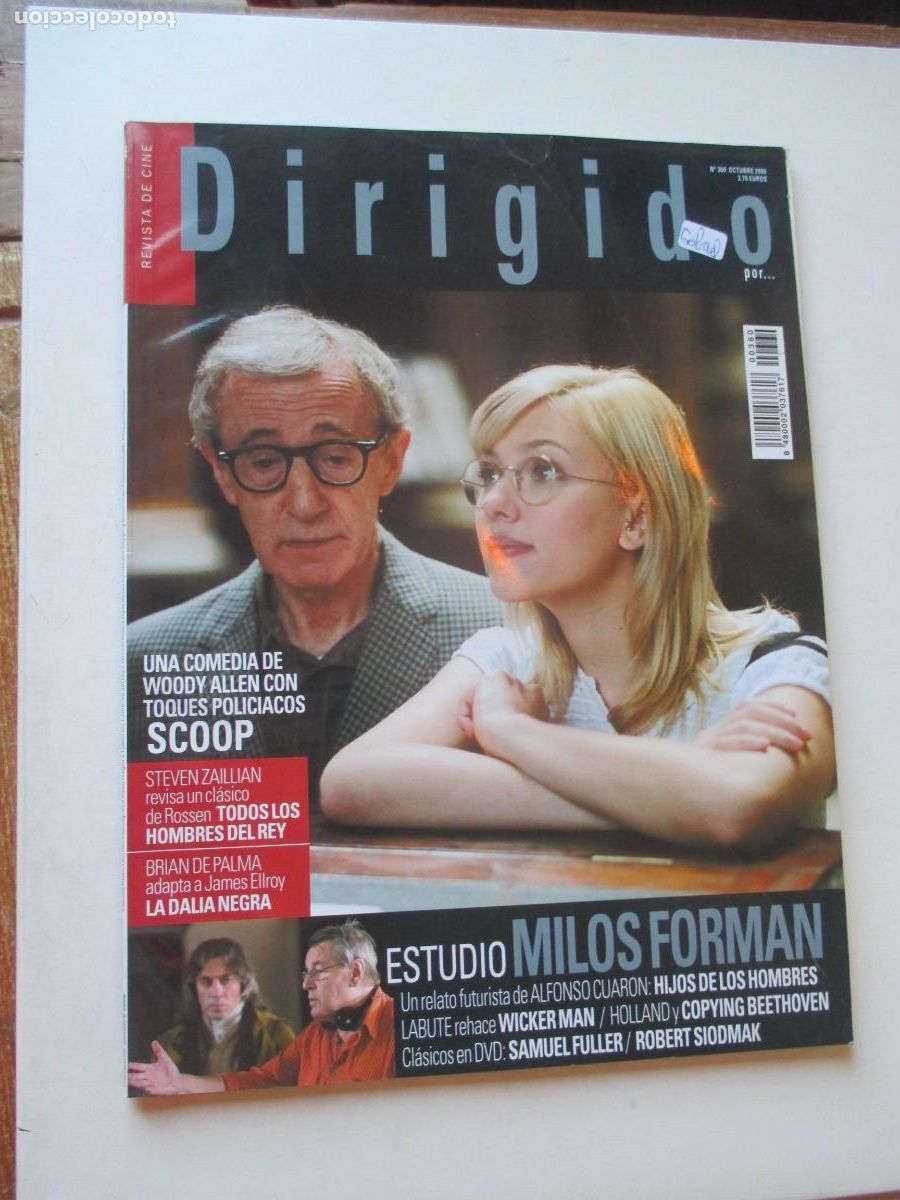 Coleccionismo de revistas y peri&oacute;dicos: Revista de cine Dirigido N&ordm;360 Octubre 2006 W42081
