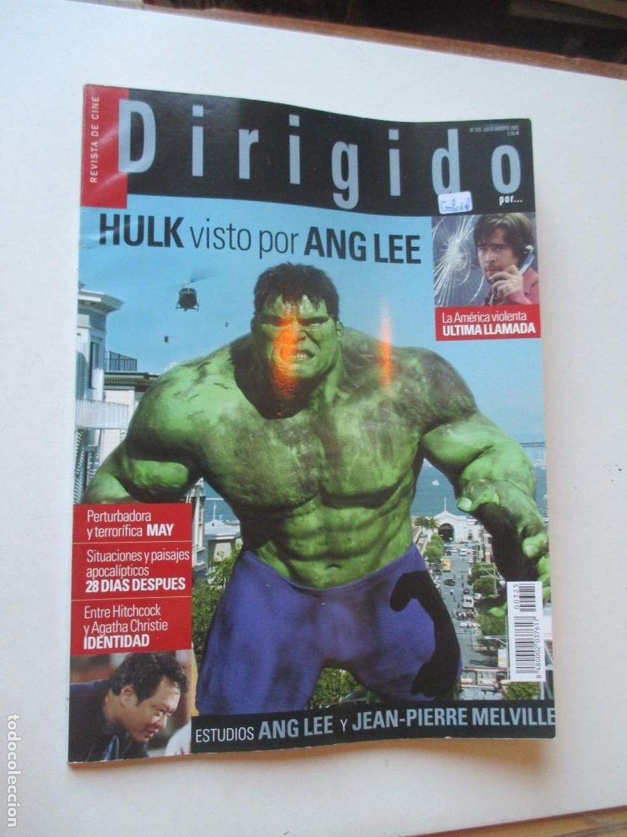 Coleccionismo de revistas y peri&oacute;dicos: Revista de cine Dirigido n&ordm;325 Julio- agosto 2003 W42082