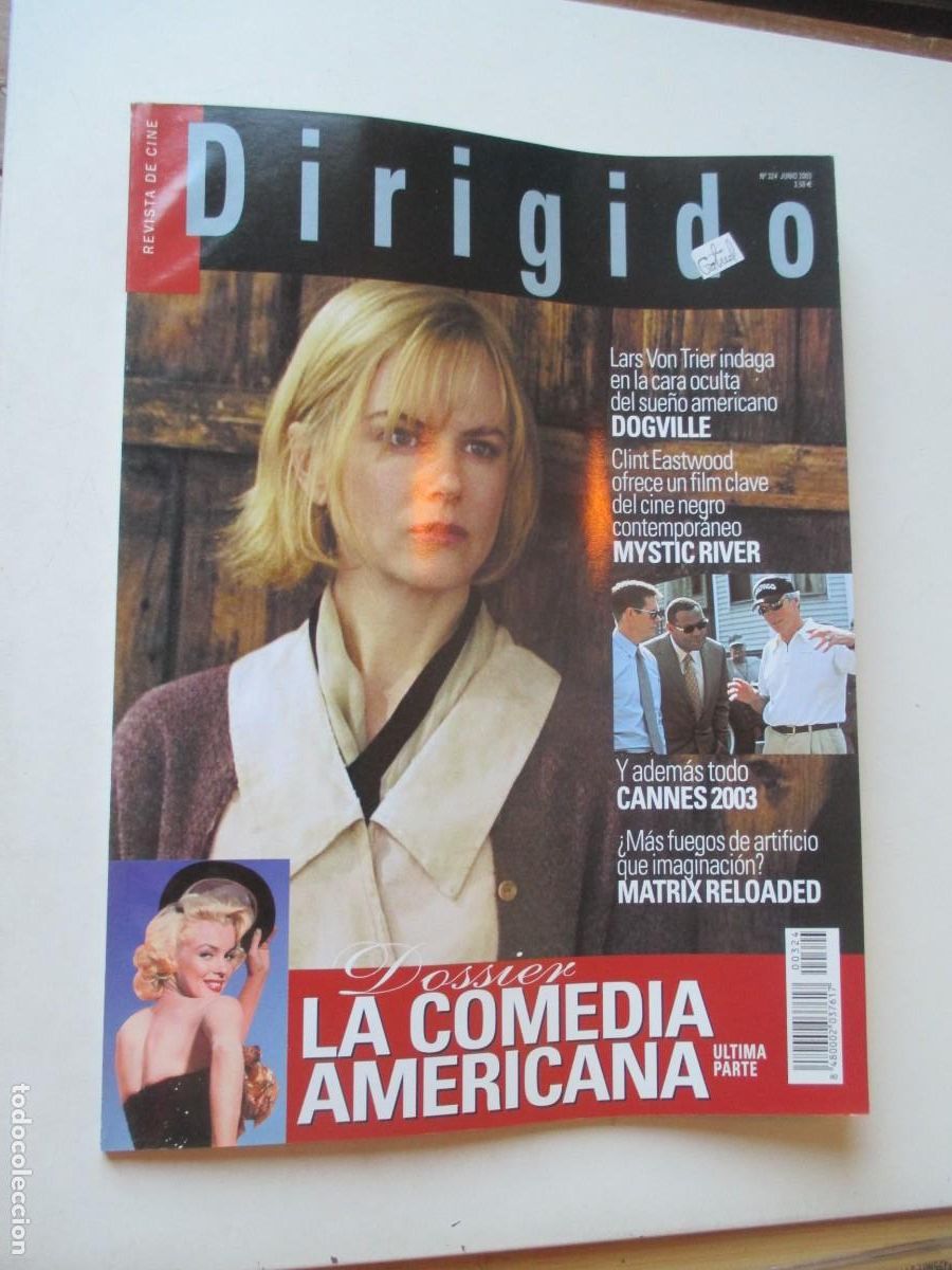 Coleccionismo de revistas y peri&oacute;dicos: Revista de cine Dirigido N&ordm;324 Junio 2003 W42083