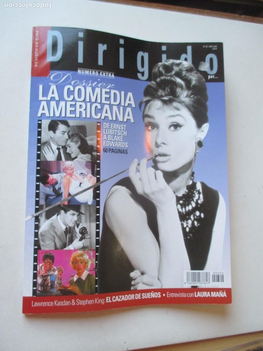 Coleccionismo de revistas y peri&oacute;dicos: Revista de cine Dirigido N&ordm;322 Abril 2003 W42085