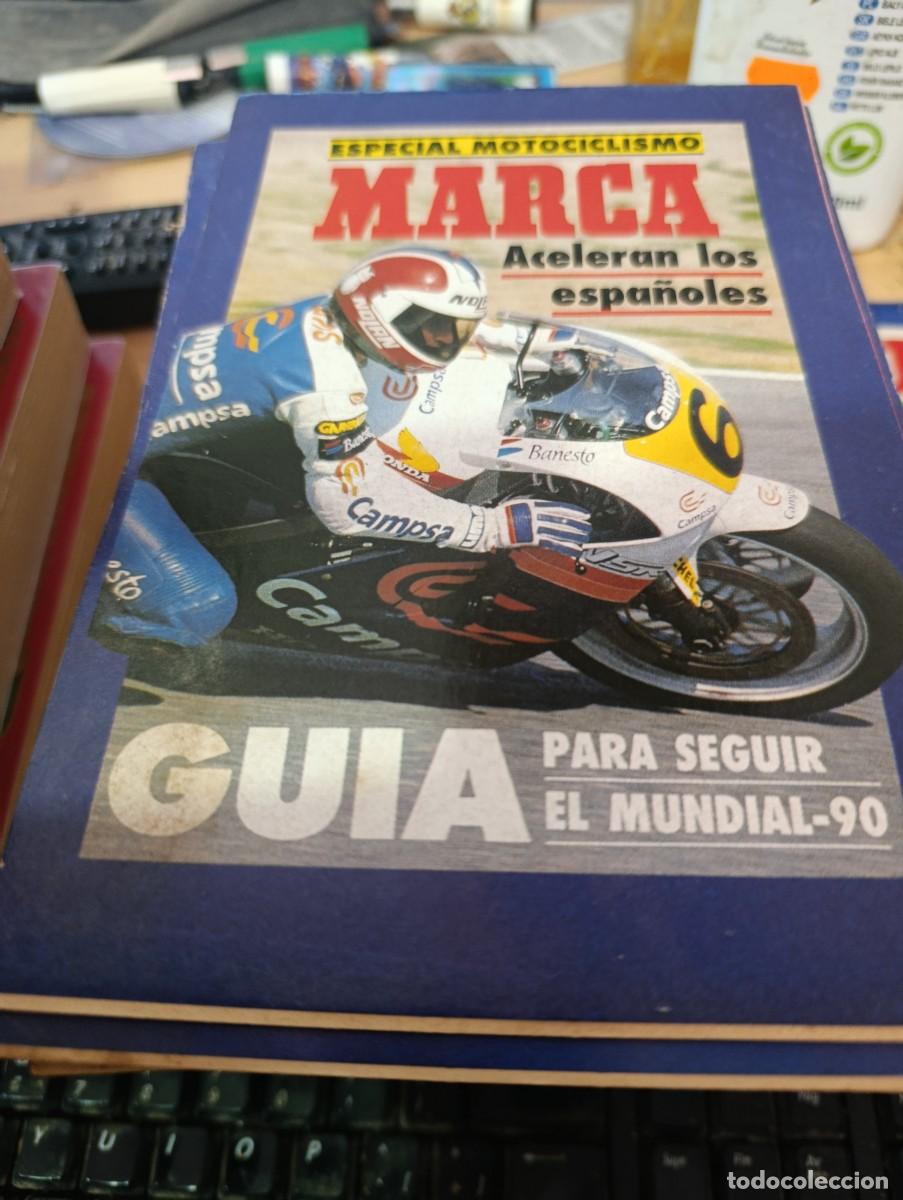Collezionismo di Riviste e Giornali: SUPLEMENTO MARCA. ESPECIAL MOTOCICLISMO. GUIA PARA SEGUIR EL MUNDIAL 90. EST33B1
