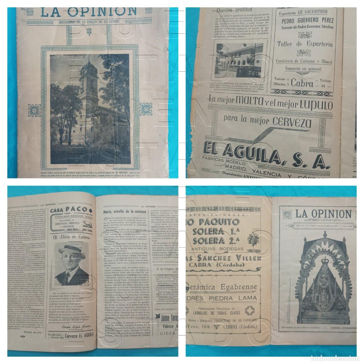 Sammeln von Zeitschriften und Zeitungen: CABRA CORDOBA LA OPINION REVISTA 1955 U67