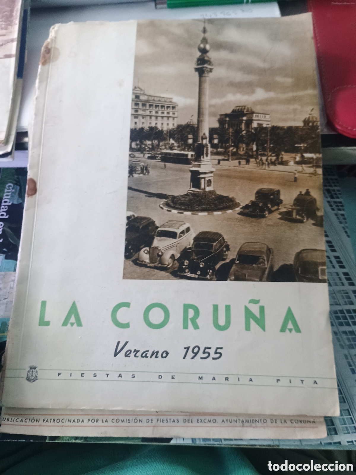 Collection Magazines and Newspapers: REVISTA AYUNTAMIENTO DE LA CORU&Ntilde;A VERANO 1955