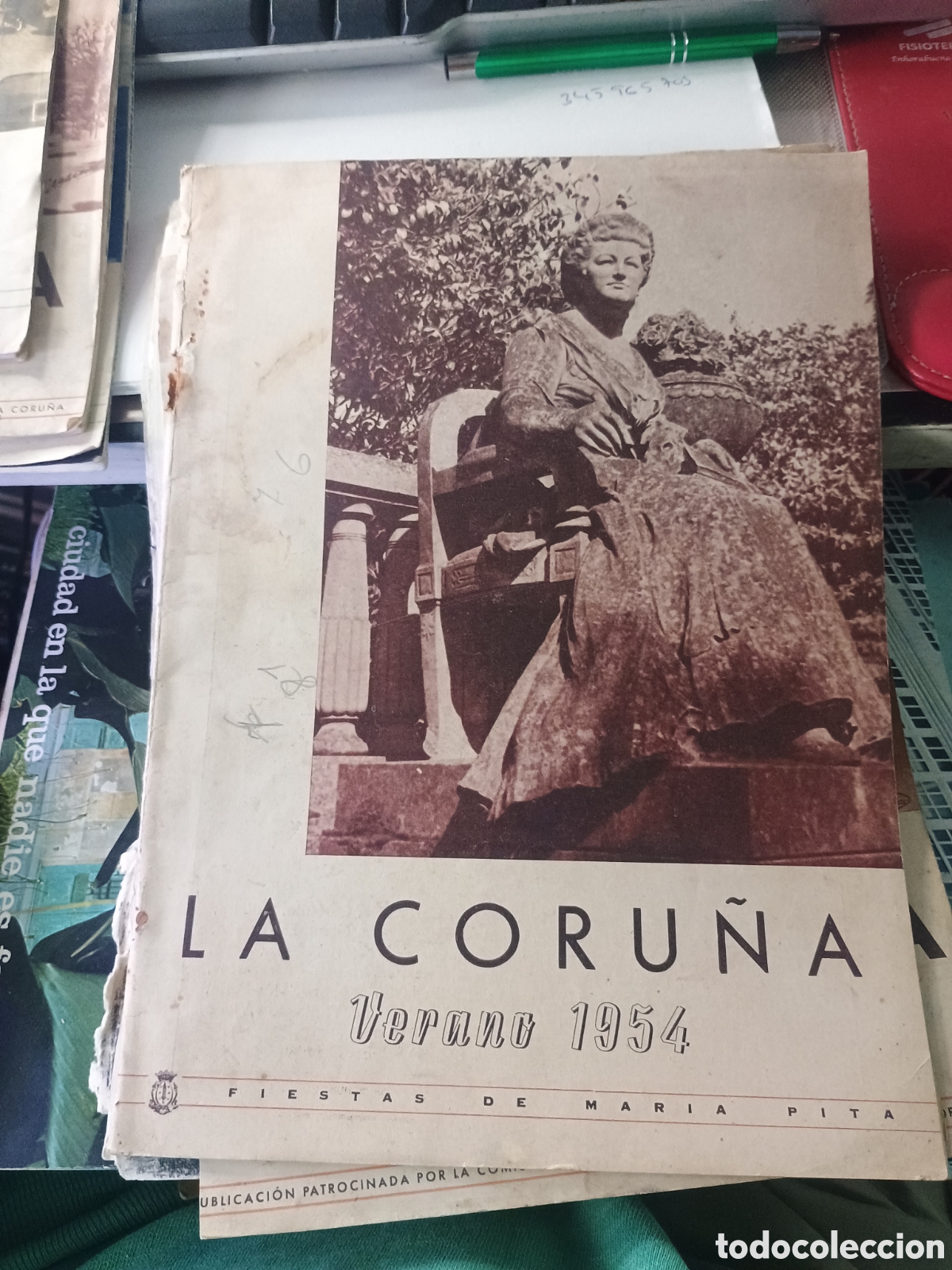 Collection Magazines and Newspapers: REVISTA AYUNTAMIENTO DE LA CORU&Ntilde;A VERANO 1954