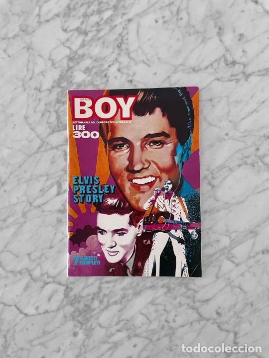 Collection Magazines and Newspapers: BOY - 1977 - LA HISTORIA DE ELVIS PRESLEY, CERRONE, 7 FUMETTI