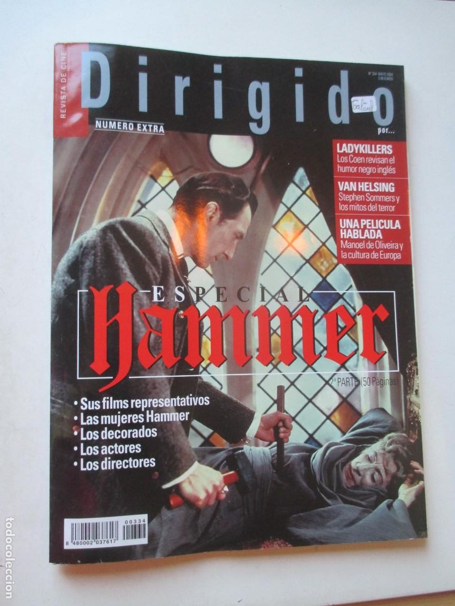 Collection Magazines and Newspapers: Revista de cine Dirigido por... N&ordm;334 Mayo 2004 W42104