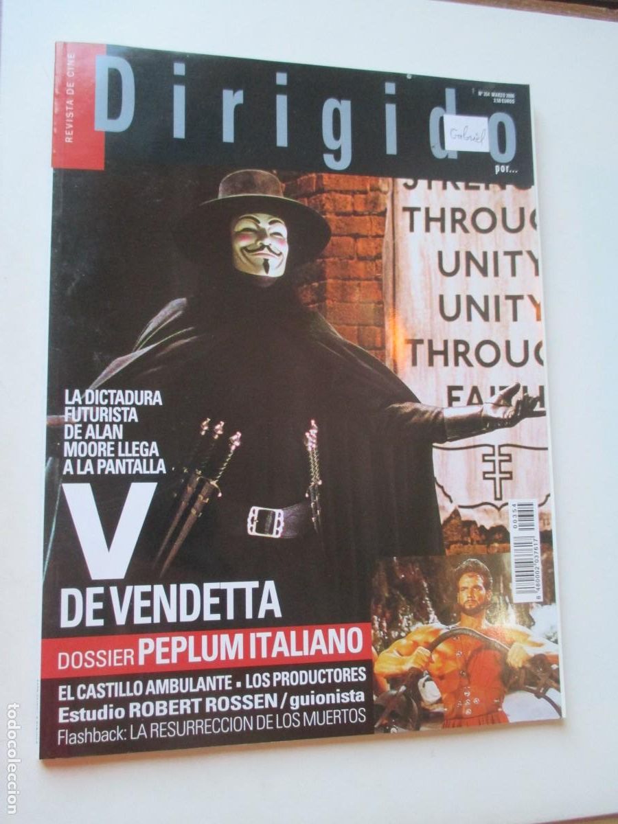 Coleccionismo de revistas y peri&oacute;dicos: Revista de cine Dirigido por... N&ordm;354 Marzo 2006 W42105