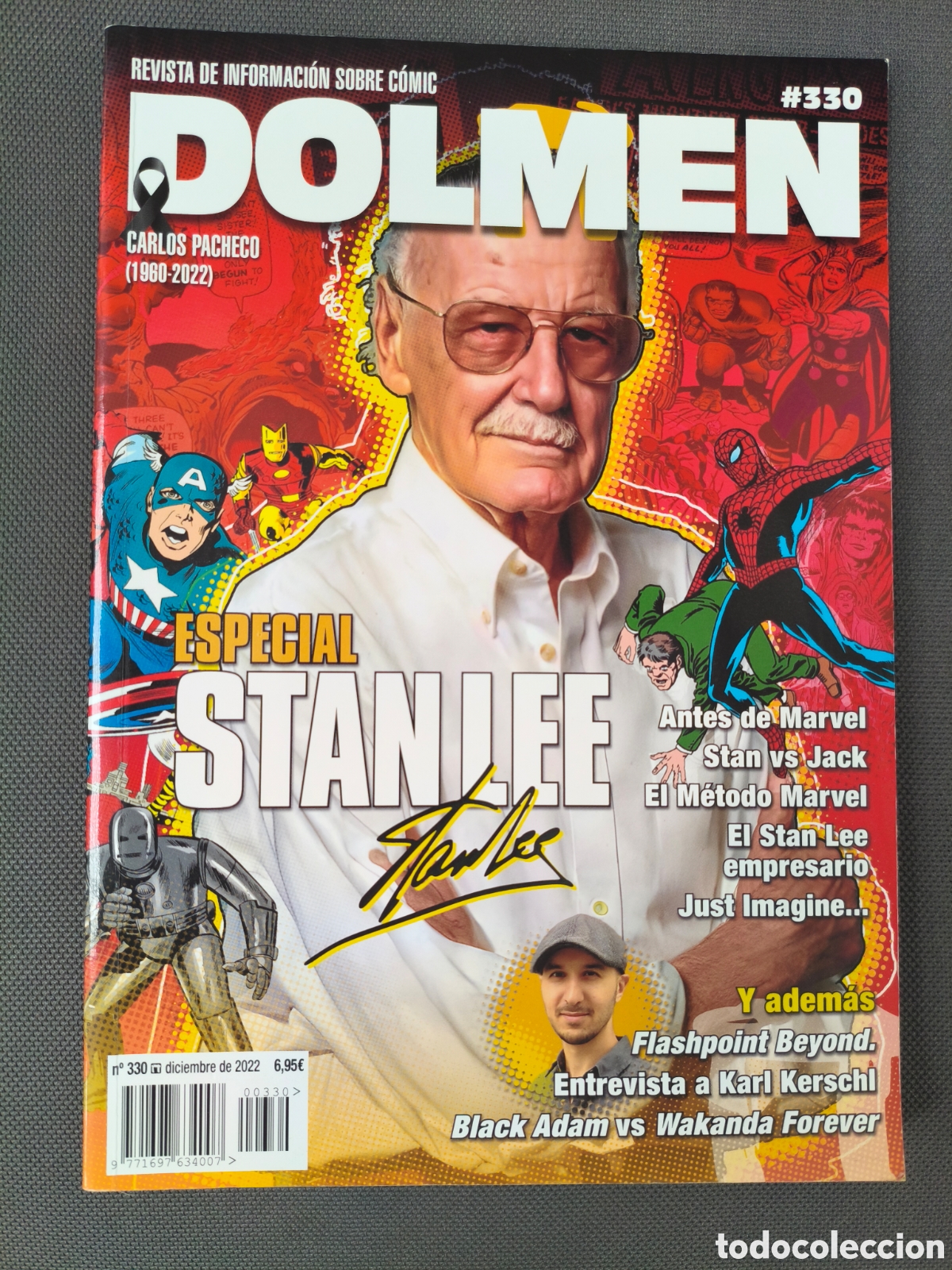 Coleccionismo de revistas y peri&oacute;dicos: DOLMEN 330 ESPECIAL STAN LEE MARVEL DICIEMBRE 2022