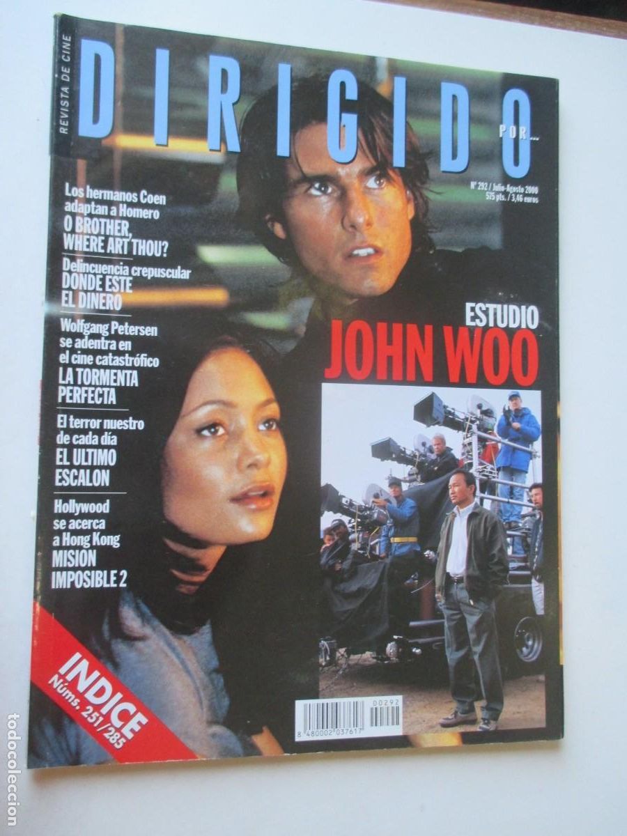 Coleccionismo de revistas y peri&oacute;dicos: Revista de cine Dirigido por... N&ordm;292 Julio-Agosto 2000 W42110