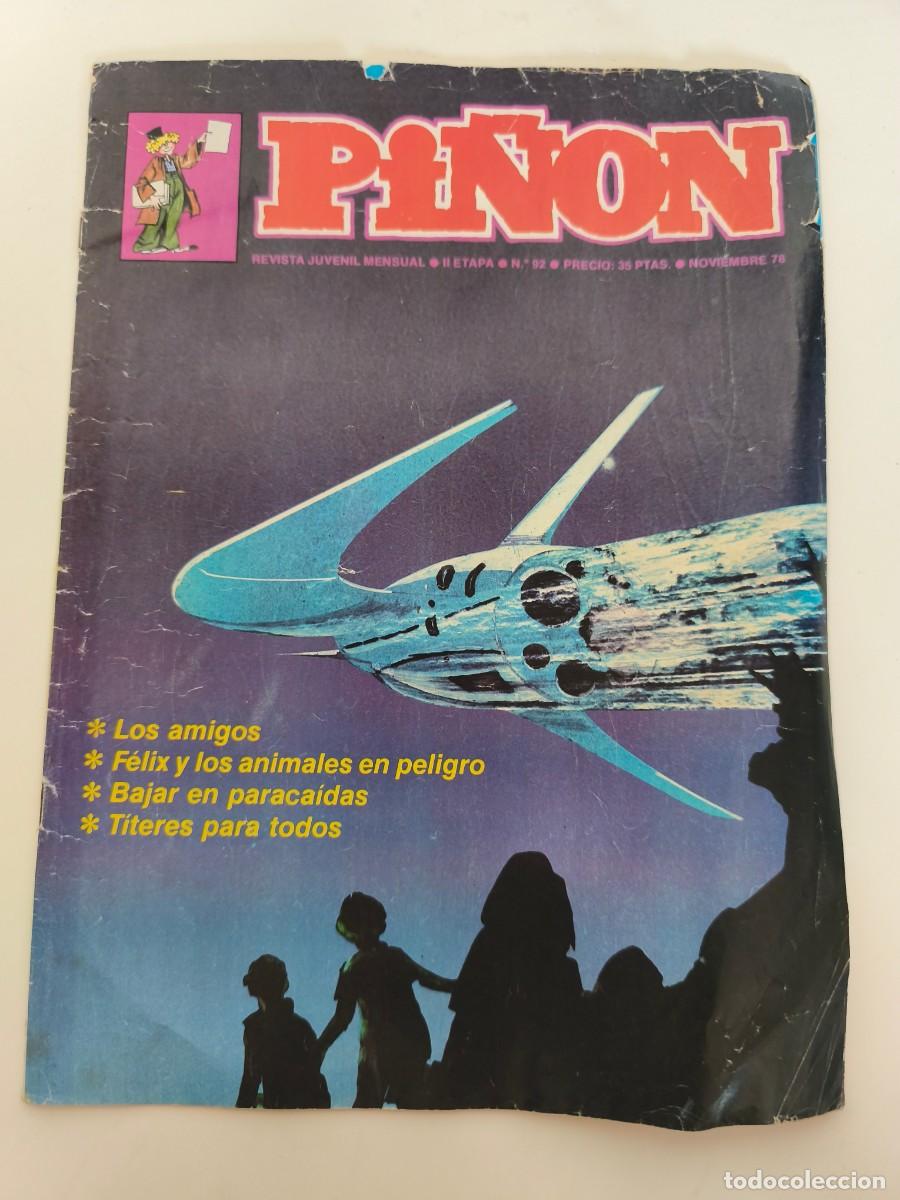 Coleccionismo de revistas y peri&oacute;dicos: Revista juvenil mensual PION, n&uacute;mero 92, correspondiente a noviembre de 1978.