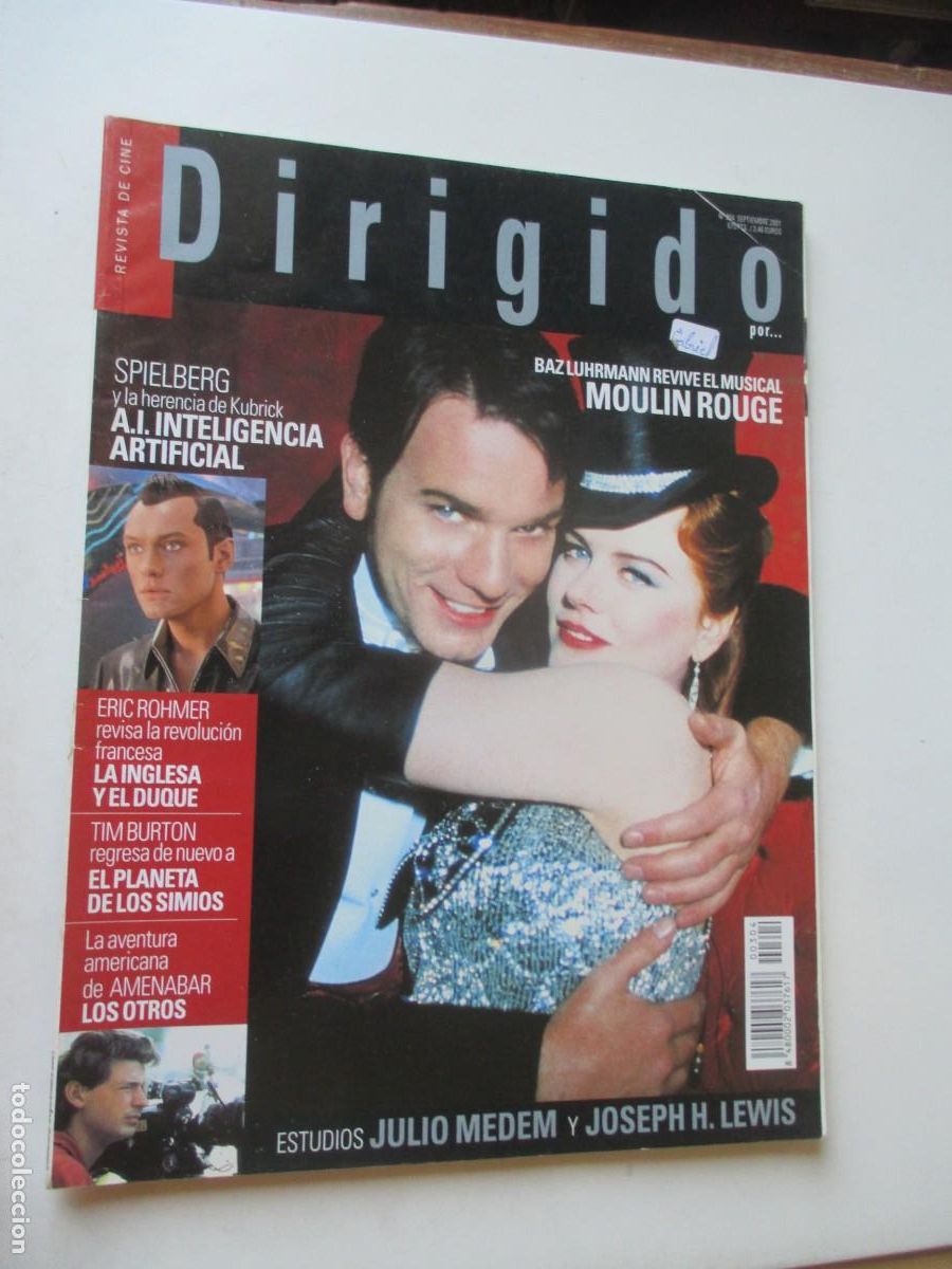 Coleccionismo de revistas y peri&oacute;dicos: Revista de cine Dirigido por... N&ordm;304 Septiembre 2001