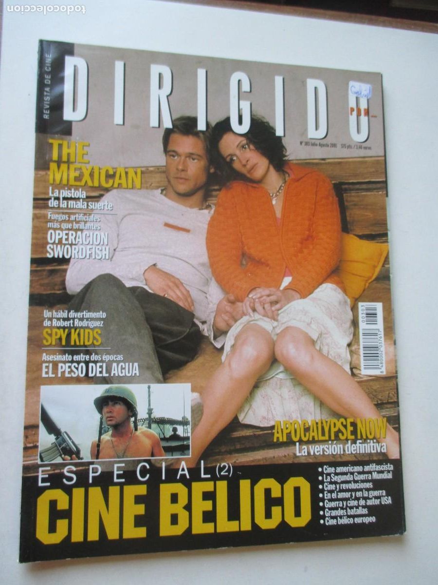 Coleccionismo de revistas y peri&oacute;dicos: Revista de cine Dirigido por... N&ordm;303 Julio-Agosto 2001 W42116