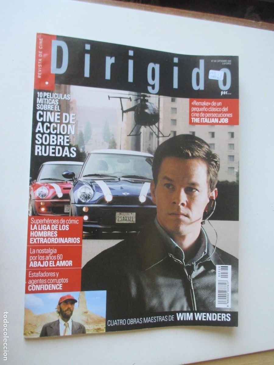 Coleccionismo de revistas y peri&oacute;dicos: Revista de cine Dirigido por... N&ordm;326 Septiembre 2003 W42121