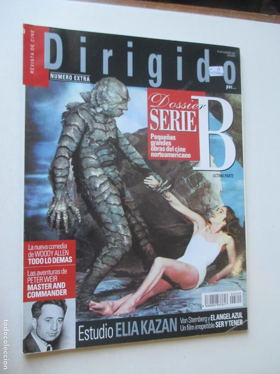 Collectionnisme de Revues et Journaux: Revista de cine Dirigido por... N&ordm;329 Diciembre 2003 W42135
