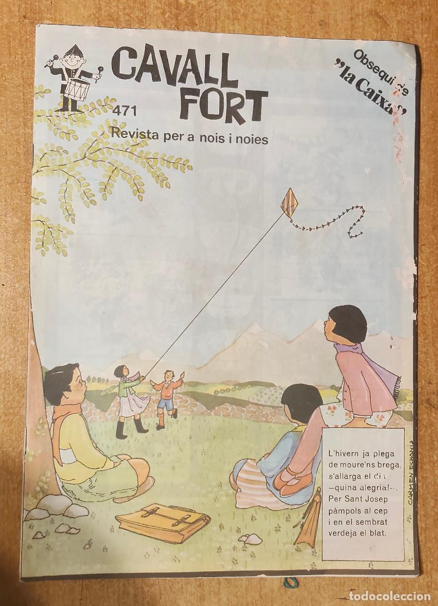 Coleccionismo de revistas y peri&oacute;dicos: Revista: Cavall Fort n&ordm; 471 Revista per a nois i noies - catalan