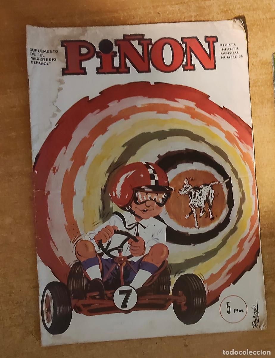 Coleccionismo de revistas y peri&oacute;dicos: n&ordm; 26 de la revista infantil mensual Pi&ntilde;&oacute;n, publicada como suplemento de &rdquo;El magisterio espa&ntilde;ol