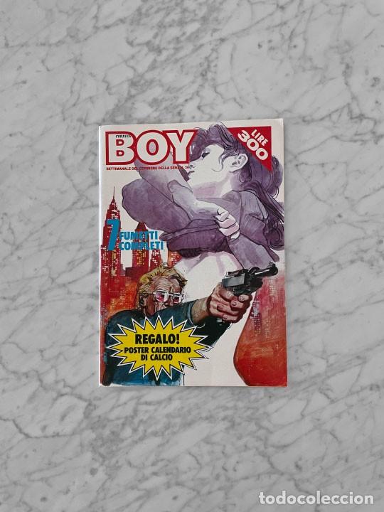 Coleccionismo de revistas y peri&oacute;dicos: BOY - 1977 - JUVENTUS DE TURIN, 7 FUMETTI, BARBARA BACH, DRUPI, DEMIS ROUSSOS, RAFFAELLA CARRA