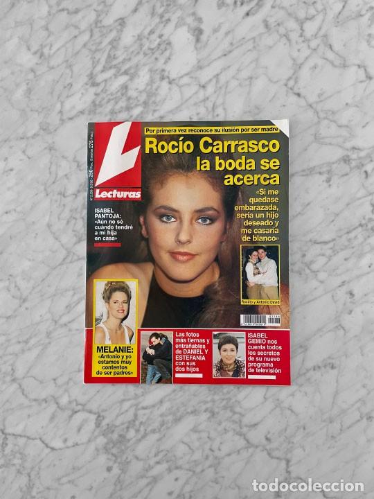 Coleccionismo de revistas y peri&oacute;dicos: LECTURAS - 1996 - ROCIO CARRASCO, EVA HERZIGOVA, ESTEFANIA, ANA OBREGON, ISABEL PANTOJA, DIANA