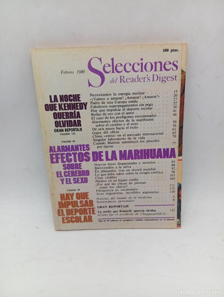 Coleccionismo de revistas y peri&oacute;dicos: SELECCIONES DEL READER&acute;S DIGEST. FEBRERO 1980. NECESITAMOS LA ENERGIA NUCLEAR. BODAS DE ORO... LEER.
