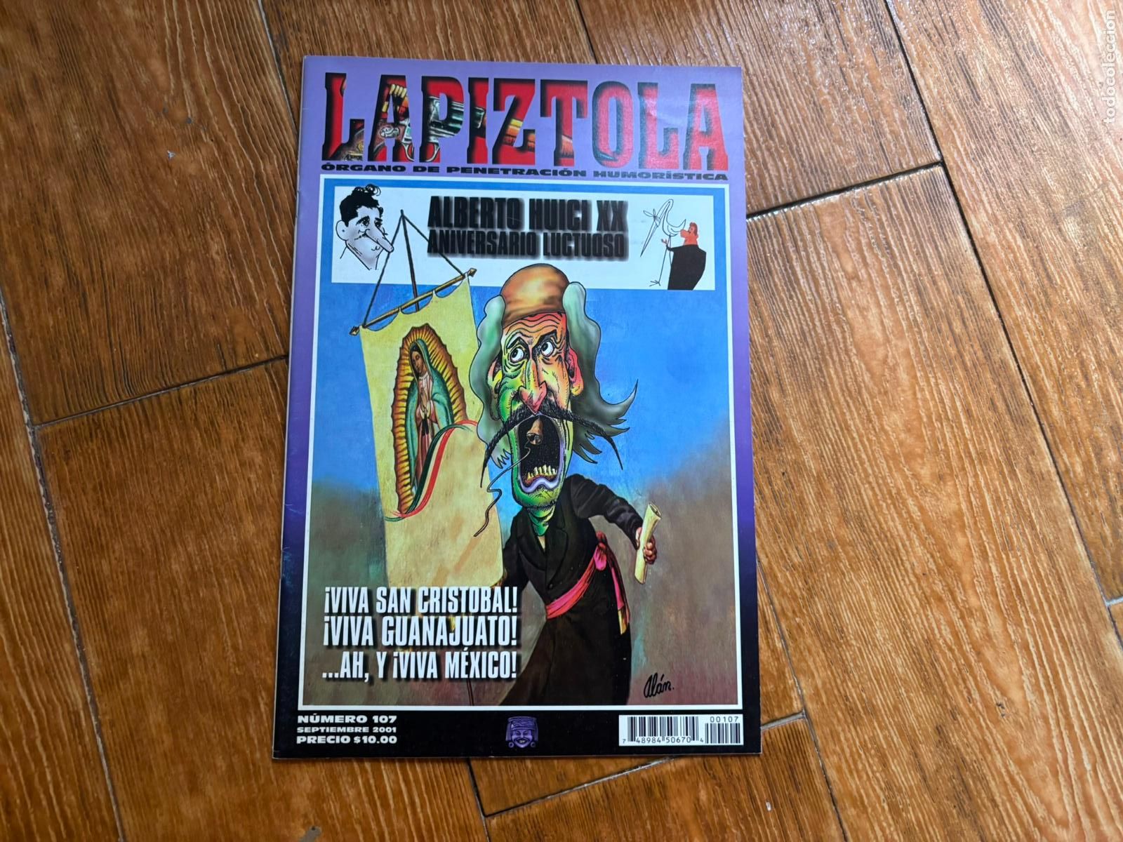 Coleccionismo de revistas y peri&oacute;dicos: LAPIZTOLA N&ordm; 107 DE MEXICO