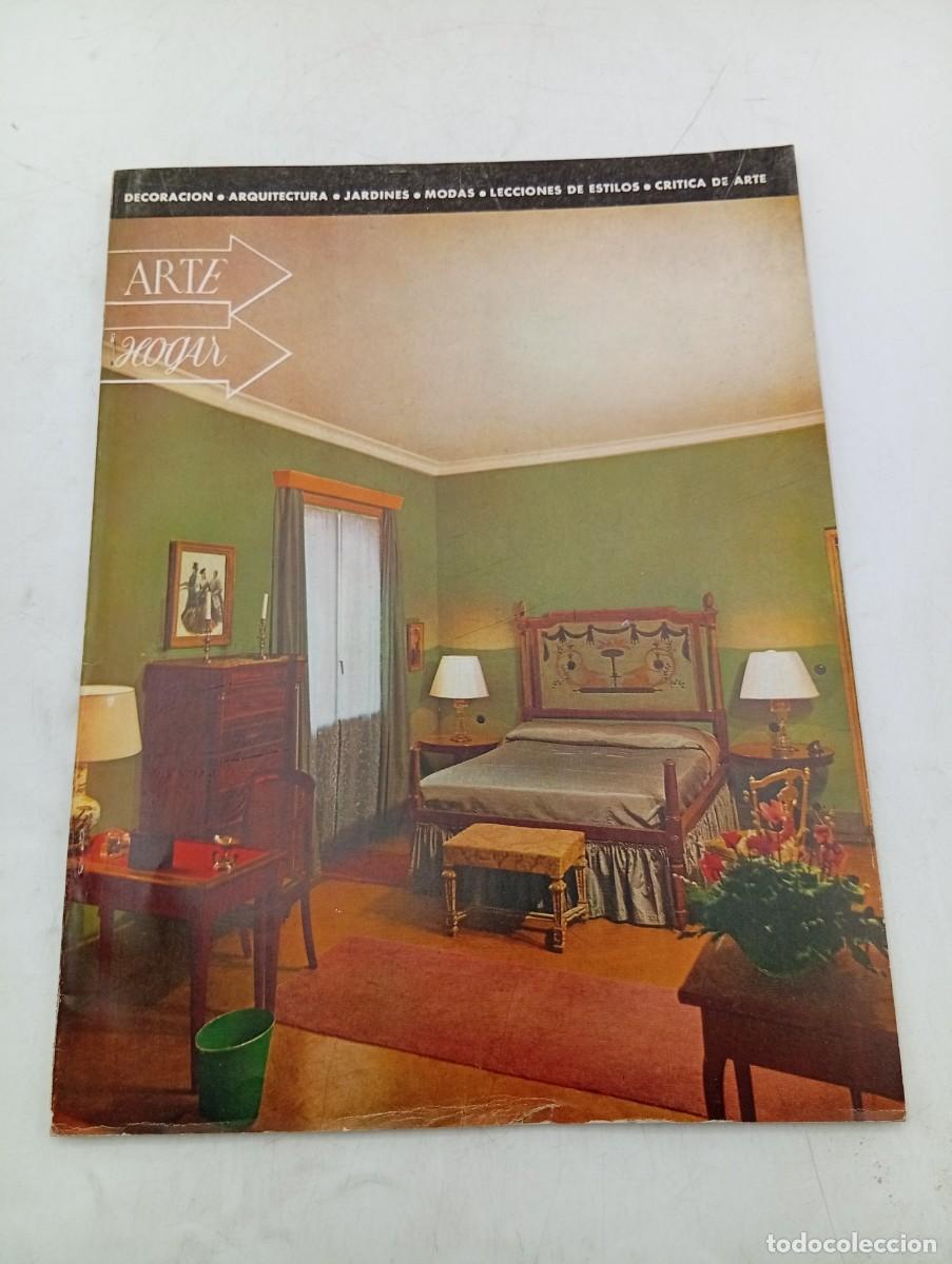 Coleccionismo de revistas y peri&oacute;dicos: REVISTA ARTE HOGAR. N&ordm; 101. A&Ntilde;O 1953. DORMITORIOS. TOCADORES. UNA CASA DE CAMPO EN NEGURI.... LEER.