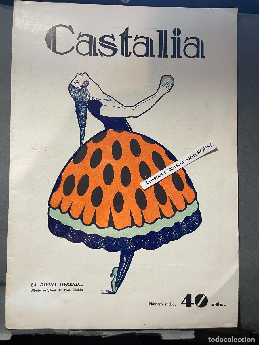 Coleccionismo de revistas y peri&oacute;dicos: BARCELONA - ANTIGUA PUBLICACI&Oacute;N - CASTALIA - 1929 REVISTA QUINCENAL ILUSTRADA , ARTE- CIENCIAS- LITE