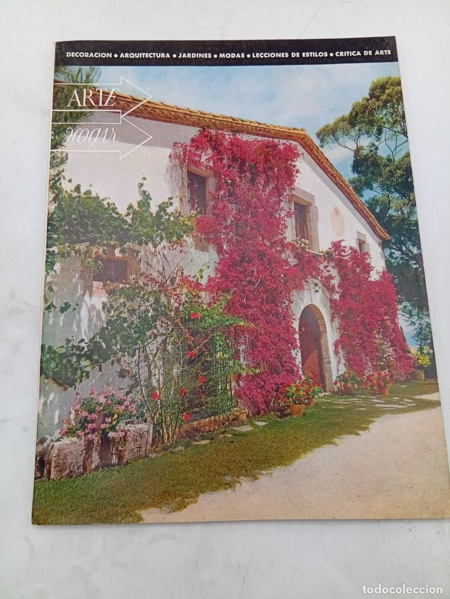 Coleccionismo de revistas y peri&oacute;dicos: REVISTA ARTE HOGAR. N&ordm; 107. A&Ntilde;O 1954. VENTANALES. ESCALERAS. LUCES Y JOYAS... LEER.