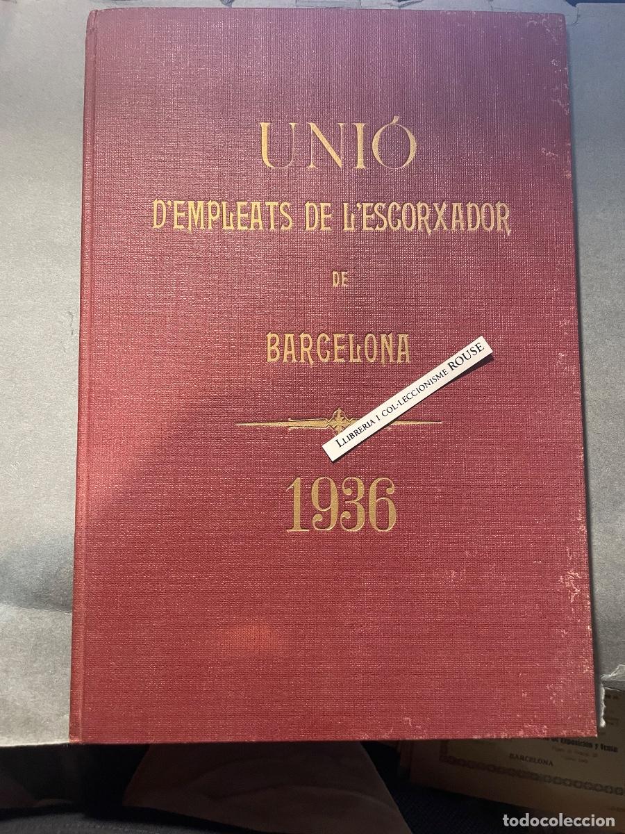 Coleccionismo de revistas y peri&oacute;dicos: BARCELONA - ANTIGUA PUBLICACI&Oacute;N - UNI&Oacute; D'EMPLEATS DE L'ESCORXADOR DE BARCELONA A&Ntilde;O COMPLETO 1936