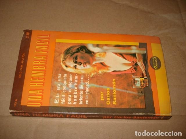 Coleccionismo de revistas y peri&oacute;dicos: Colecci&oacute;n Pimienta, 112-A: Una hembra f&aacute;cil, 1970, Fiesta, buen estado