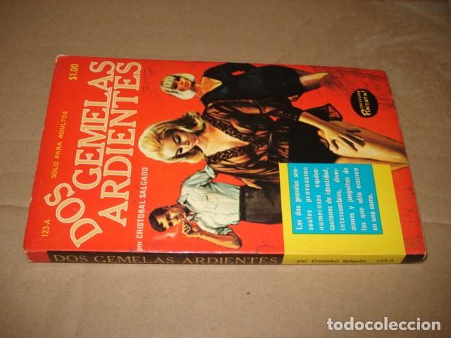 Coleccionismo de revistas y peri&oacute;dicos: Colecci&oacute;n Pimienta, 123-A: Dos gemelas ardientes, 1971, Fiesta, buen estado