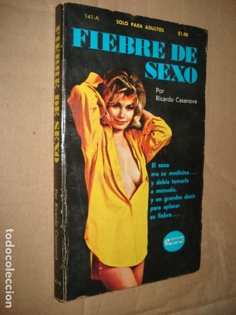 Collectionnisme de Revues et Journaux: Colecci&oacute;n Pimienta, 141-A: fiebre de sexo, 1971, Fiesta, buen estado