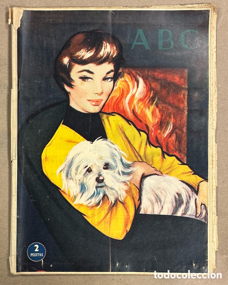 Coleccionismo de revistas y peri&oacute;dicos: ABC (1 DICIEMBRE 1956) C&Aacute;CERES, CONGRESO AMIGOS DEL CIRCO, COPA EUROPA REAL MADRID - RAPID VIENA,..