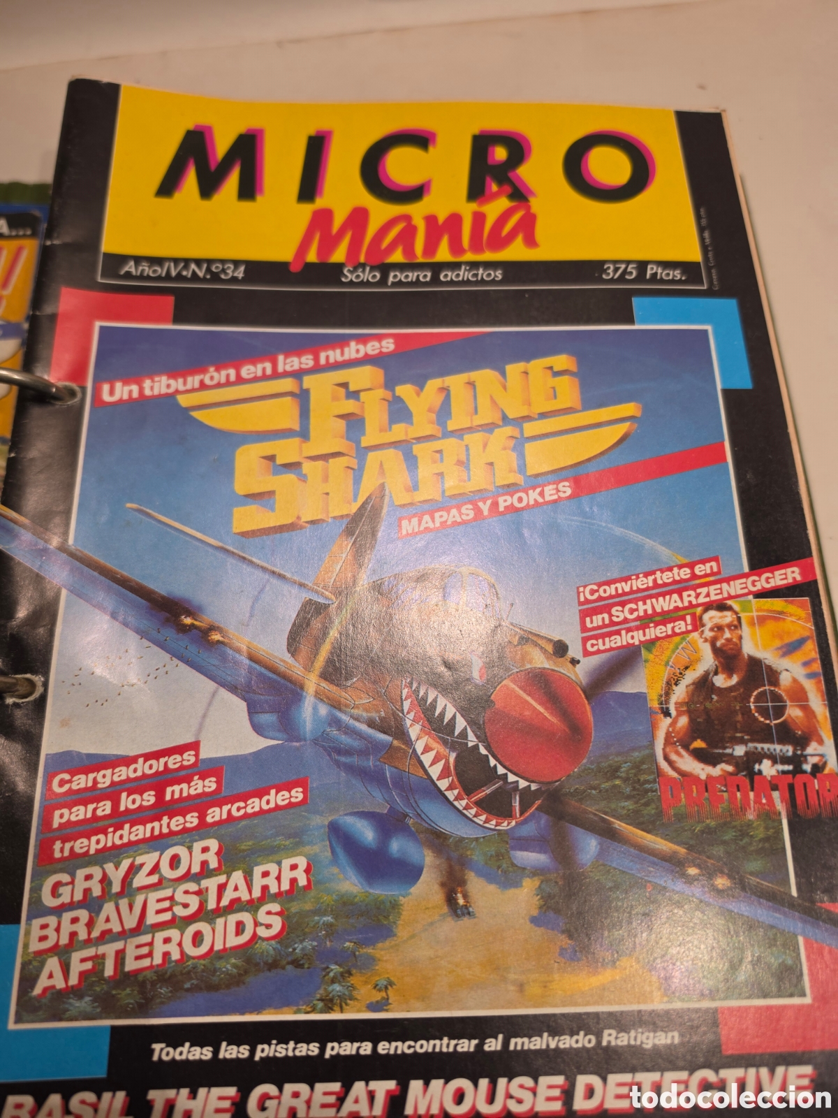 Collezionismo di Riviste e Giornali: MICRO MANIA. SOLO PARA ADICTOS. DEL NUMERO 20 AL 35. MAS UN CATALOGO DE VIDEOJUEGOS ESPA&Ntilde;OL. A&Ntilde;OS 80