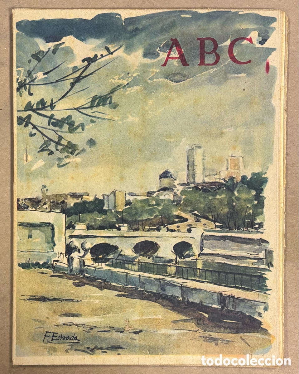 Coleccionismo de revistas y peri&oacute;dicos: ABC (7 MAYO 1960) ESCALONA (SALAMANCA), CUENCA LA ENCANTADA, FRANCO INAUGURA EN BARCELONA