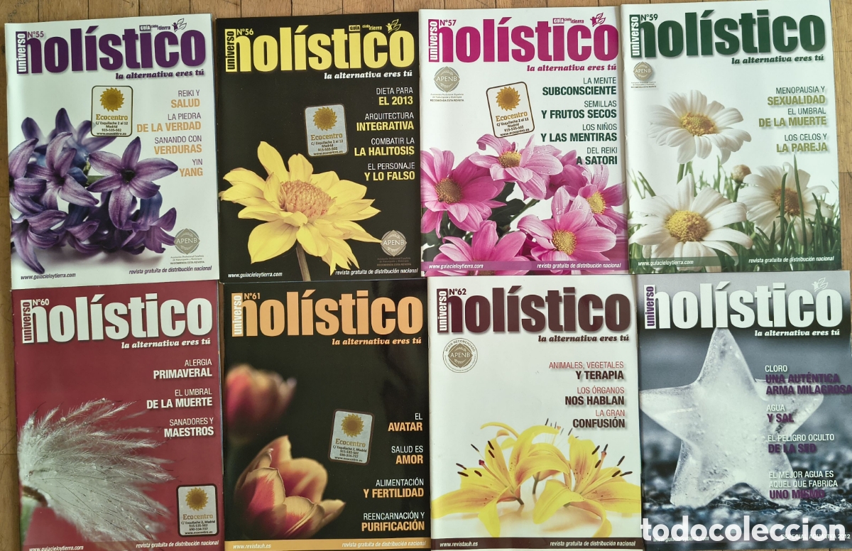 Coleccionismo de revistas y peri&oacute;dicos: LOTE DE REVISTAS UNIVERSO HOL&Iacute;STICO (papel + digital)