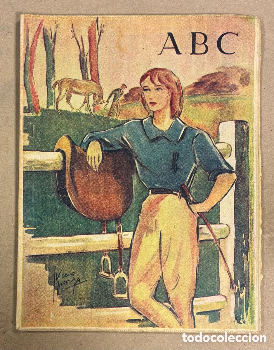 Coleccionismo de revistas y peri&oacute;dicos: ABC (14 NOVIEMBRE 1959) VILLAJOYOSA (ALICANTE), SIM&Oacute;N DE ALTAMIRA, SAN ESTEBAN DEL SIL, GITANO TRAGA