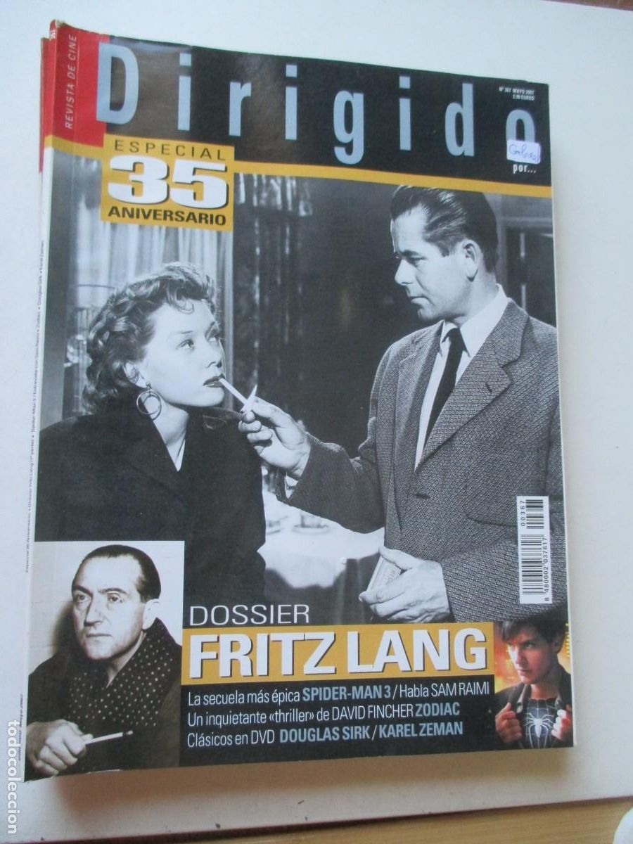 Coleccionismo de revistas y peri&oacute;dicos: Revista de cine Dirigido por... N&ordm;367 Mayo 2007 W42142
