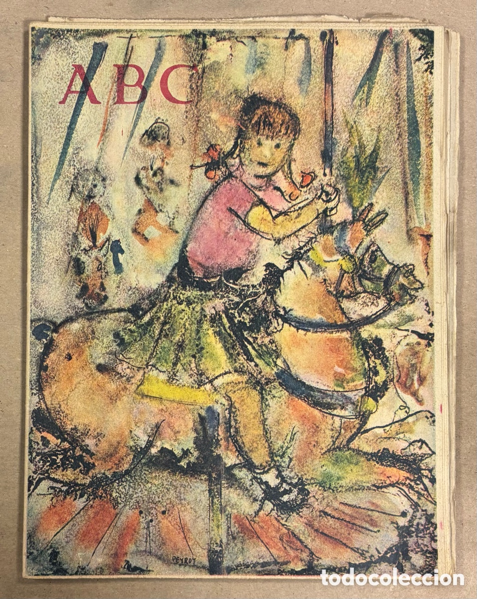 Collectionnisme de Revues et Journaux: ABC (16 ABRIL 1960) REGAD&Iacute;O EN GALICIA, EL CONDE UGOLINO, FRAY LUIS SALAMANCA, LOS PANCHOS CARTEL