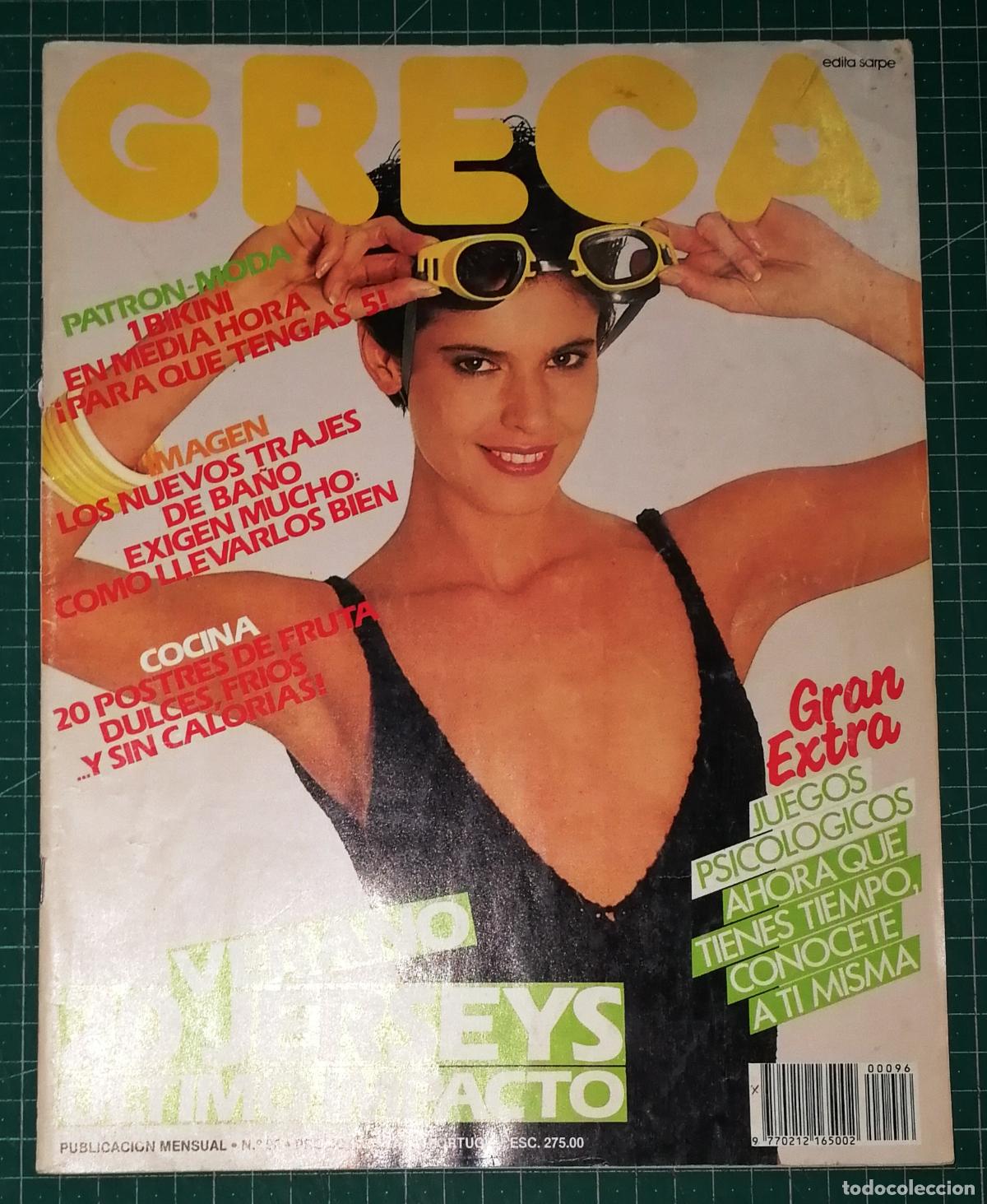 Coleccionismo de revistas y peri&oacute;dicos: REVISTA GRECA. N&ordm; 96. CONTIENE PATRONES. - Sarpe, ca. 1985