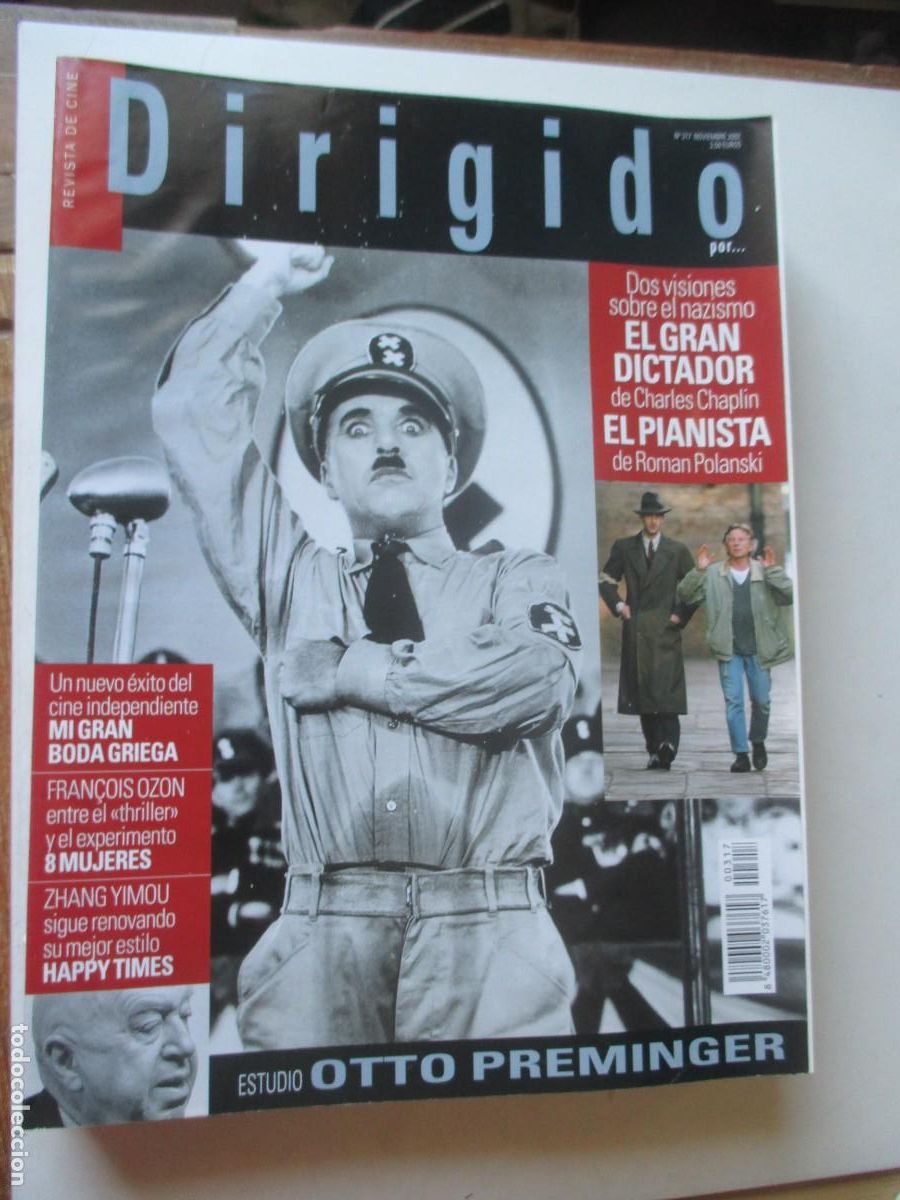 Coleccionismo de revistas y peri&oacute;dicos: Revista de cine Dirigido por... N&ordm;317 Noviembre 2002 W42147