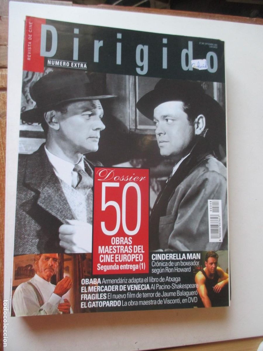 Coleccionismo de revistas y peri&oacute;dicos: Revista de cine Dirigido por... N&ordm;348 Septiembre 2005 W42149