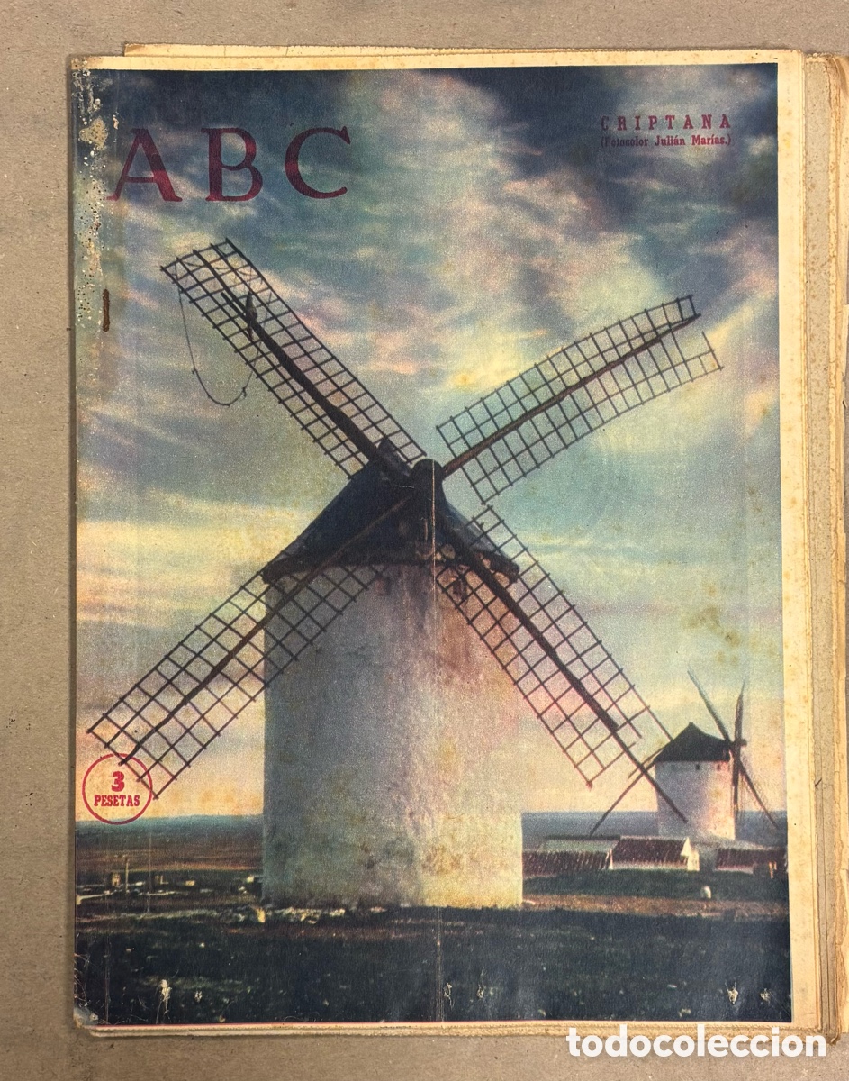 Coleccionismo de revistas y peri&oacute;dicos: ABC (21 MAYO 1960) CAMPO DE CRIPTANA (CIUDAD REAL), EL VALLE DE LA OROTAVA, LAS VERBENAS, ISFAH&Aacute;N