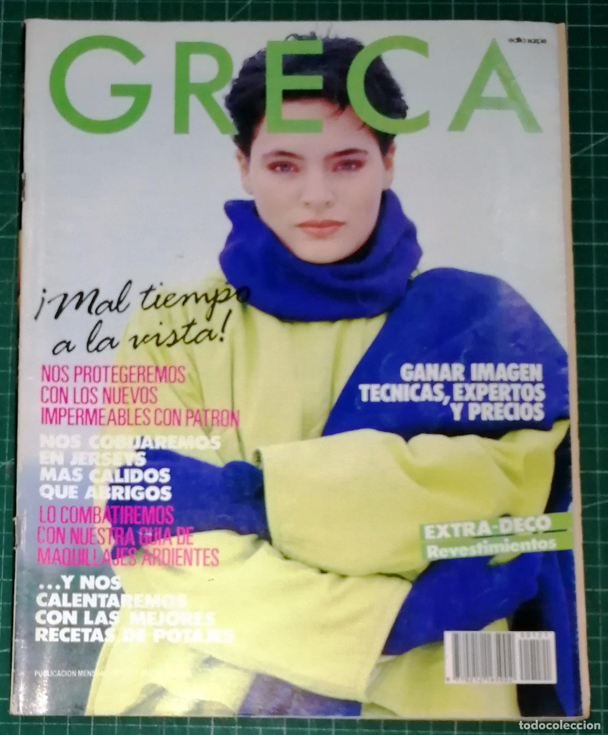 Coleccionismo de revistas y peri&oacute;dicos: REVISTA GRECA. N&ordm; 121. CONTIENE PATRONES. - Sarpe, ca. 1988