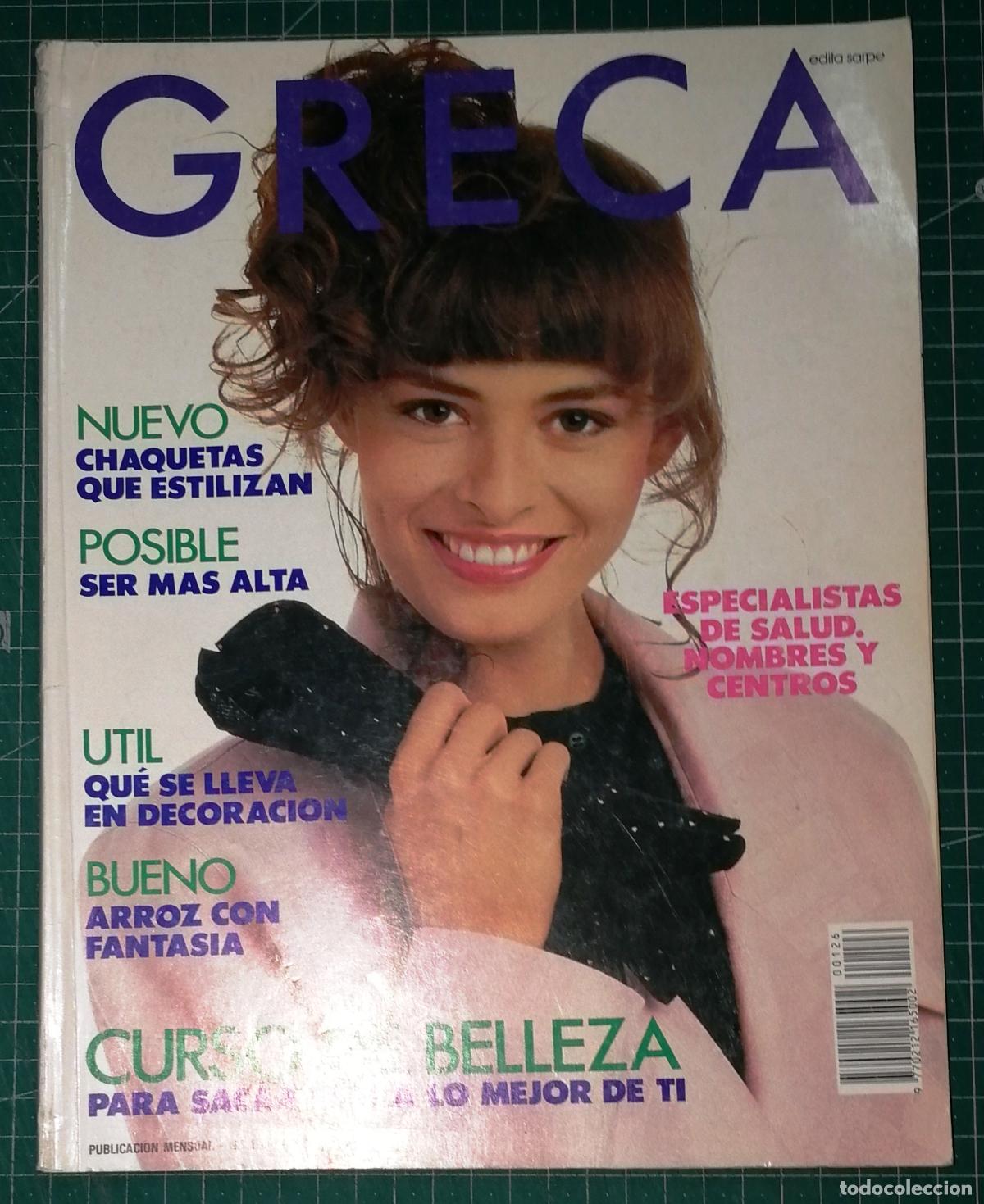 Coleccionismo de revistas y peri&oacute;dicos: REVISTA GRECA. N&ordm; 126. CONTIENE PATRONES. - Sarpe, ca. 1988