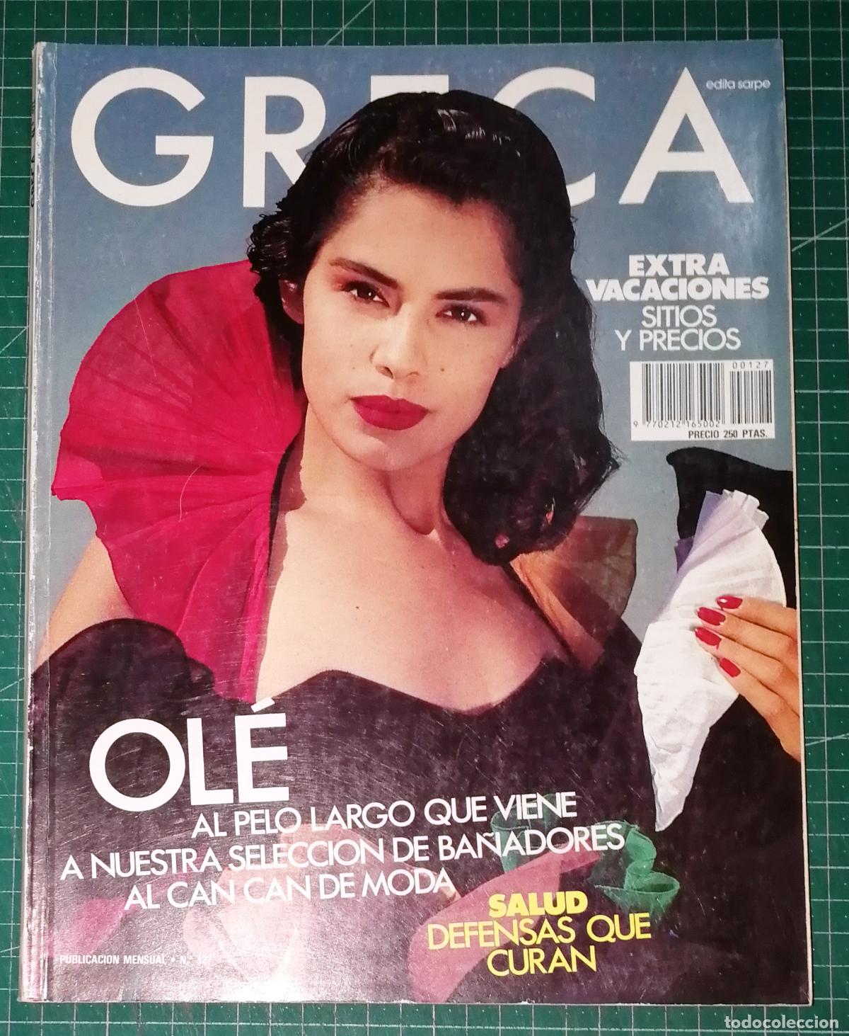 Coleccionismo de revistas y peri&oacute;dicos: REVISTA GRECA. N&ordm; 127. CONTIENE PATRONES. - Sarpe, ca. 1988